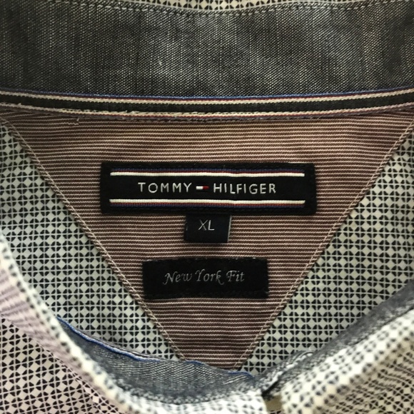 TOMMY HILFIGER 100% COTTON SHIRT SIZE XL - Picture 5 of 8